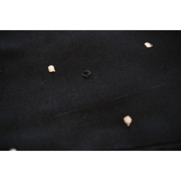 Yohji Yamamoto - 1980s Rayon Embroidered Pin Dot Workshop Shirt - Picture 14 of 16